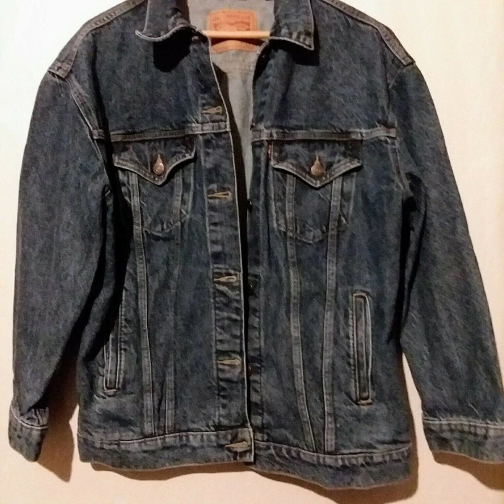 Levi's Womens‎ Classic Blue Jeans Jacket Size XS